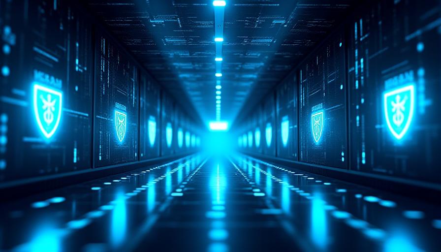 Illustration of secure data processing and privacy protection